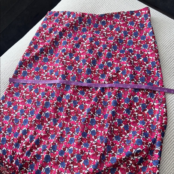 J. Crew Floral Midi Skirt - Gwyneth slip skirt in berry floral - Picture 8 of 10